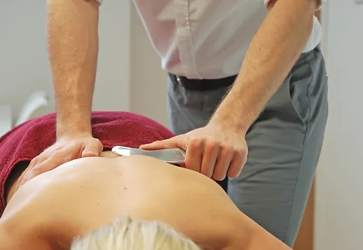 IASTM of upper back