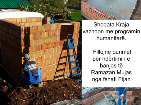 Shoqata Kraja vazhdon me programin humanitarë