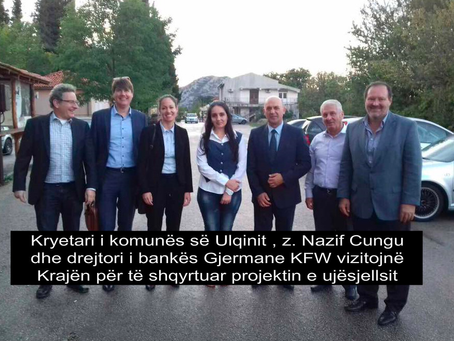 Z. Nazif Cungu dhe Banka Gjermane KFW vizitojnë Krajën