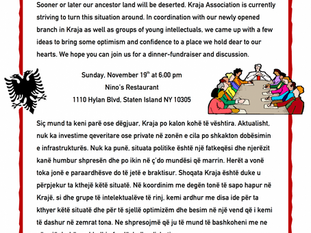 Mbledhje Fondesh / Fundraiser