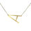 Thumbnail: Monogram Collection Initial Necklace