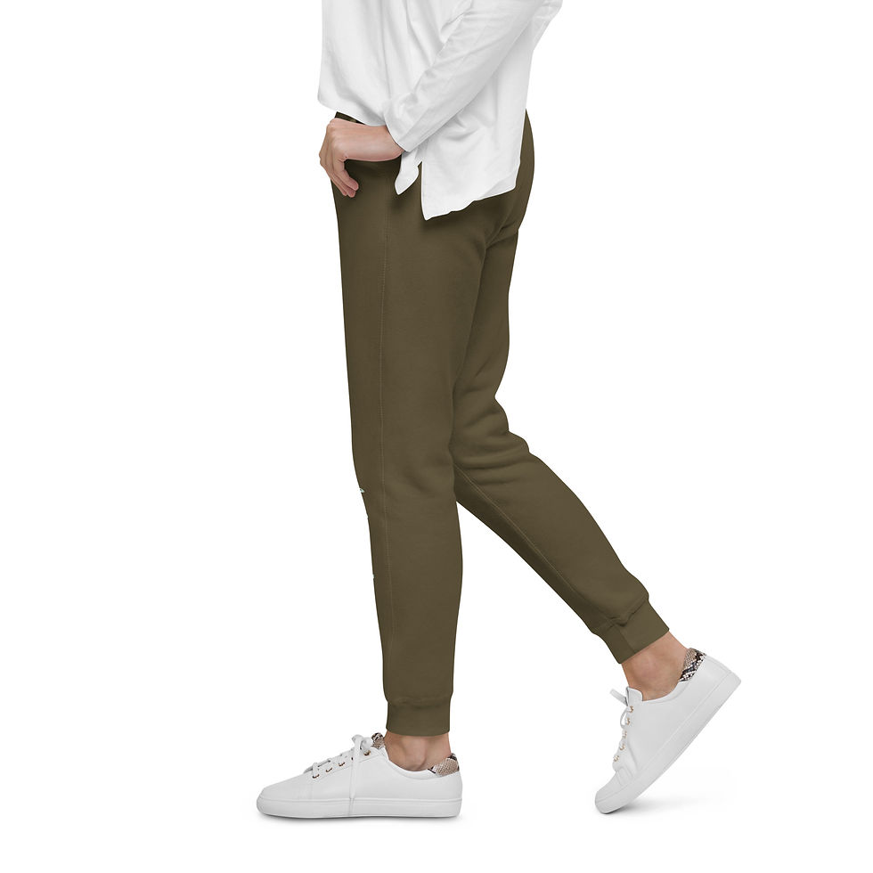 Thumbnail: Find your Happy Brand Unisex fleece sweatpants