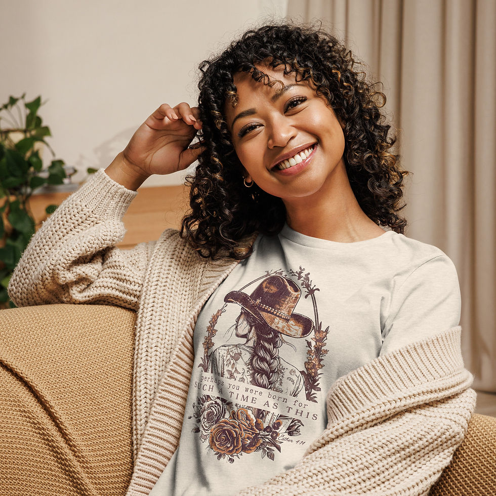 Thumbnail: Women's Relaxed T-Shirt Such A Time as This