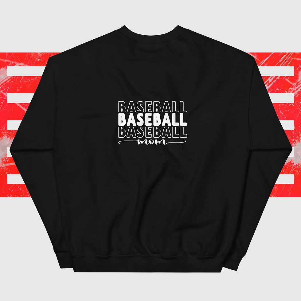 Thumbnail: Baseball Mom Unisex Sweatshirt