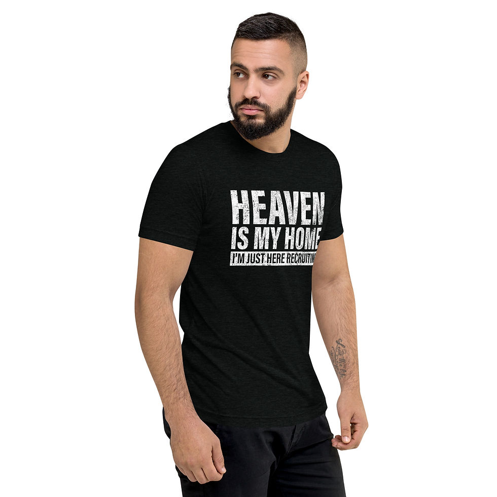 Thumbnail: Heaven is my Home Short sleeve t-shirt