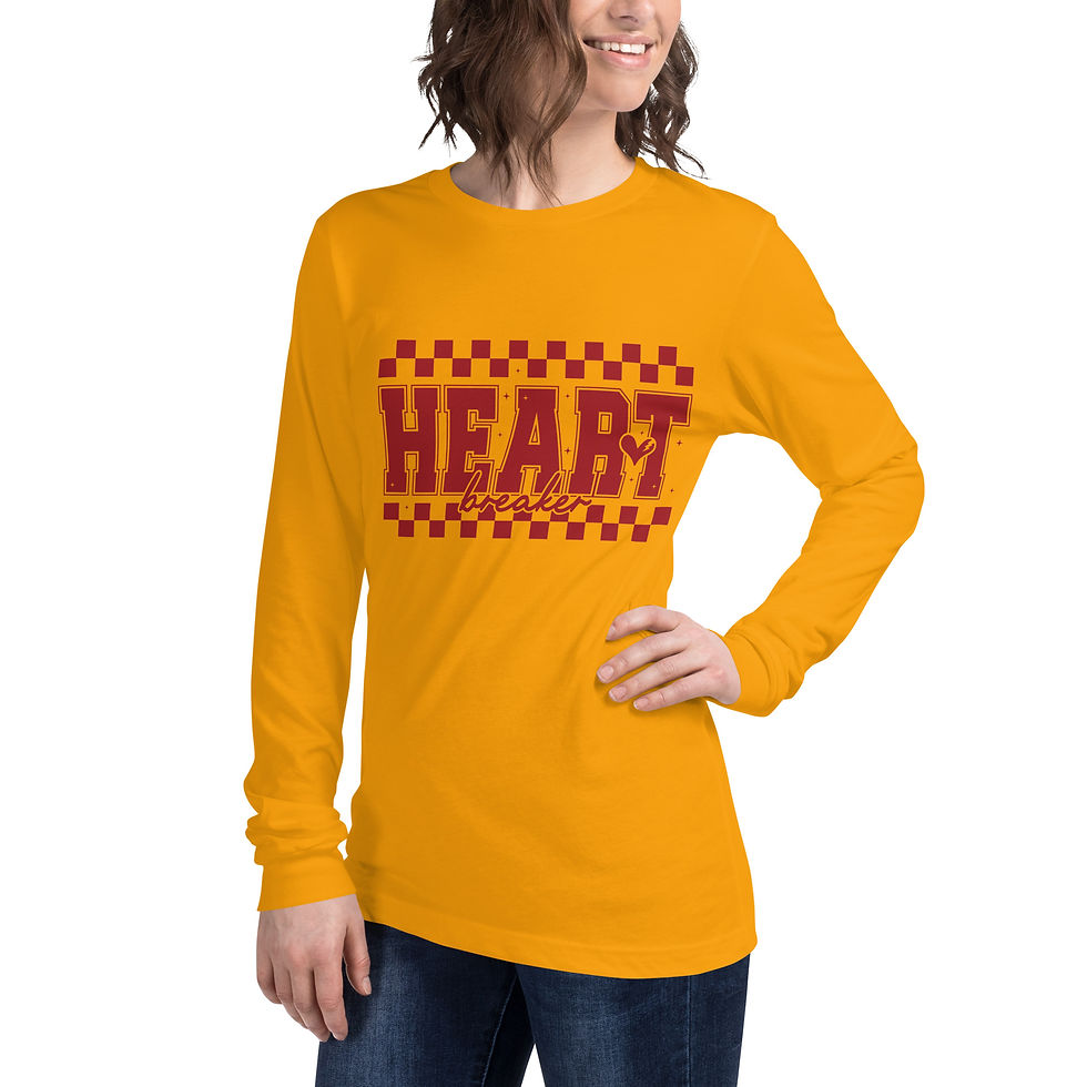 Thumbnail: Unisex Long Sleeve Tee Heart