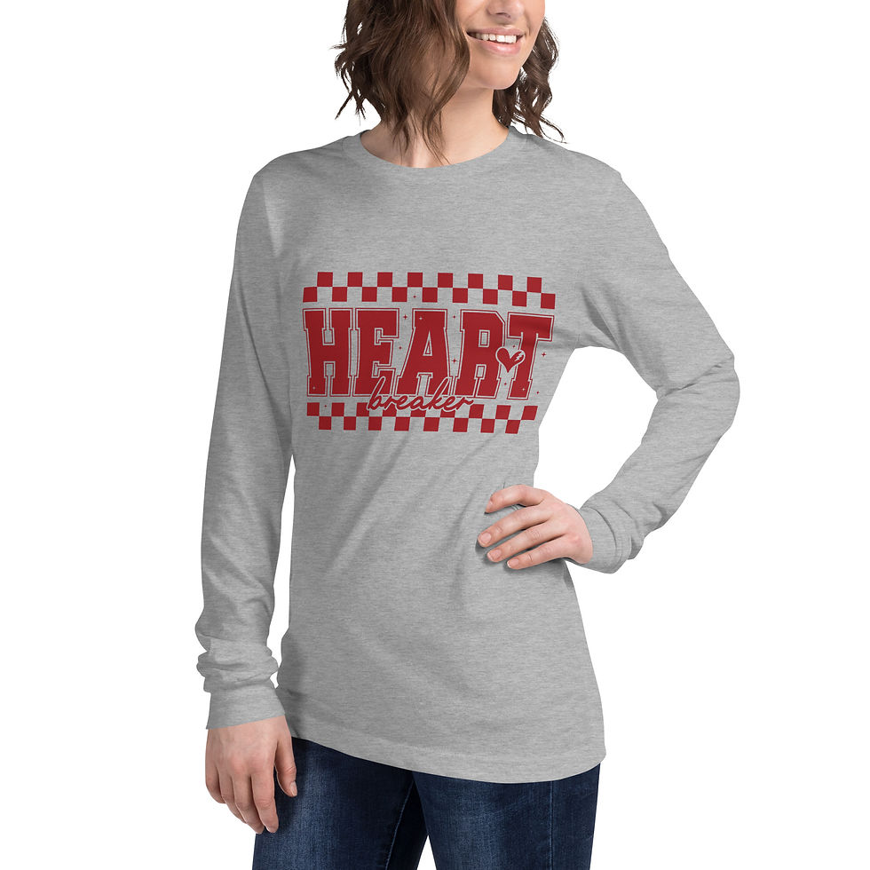 Thumbnail: Unisex Long Sleeve Tee Heart