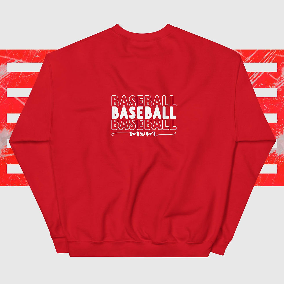 Thumbnail: Baseball Mom Unisex Sweatshirt
