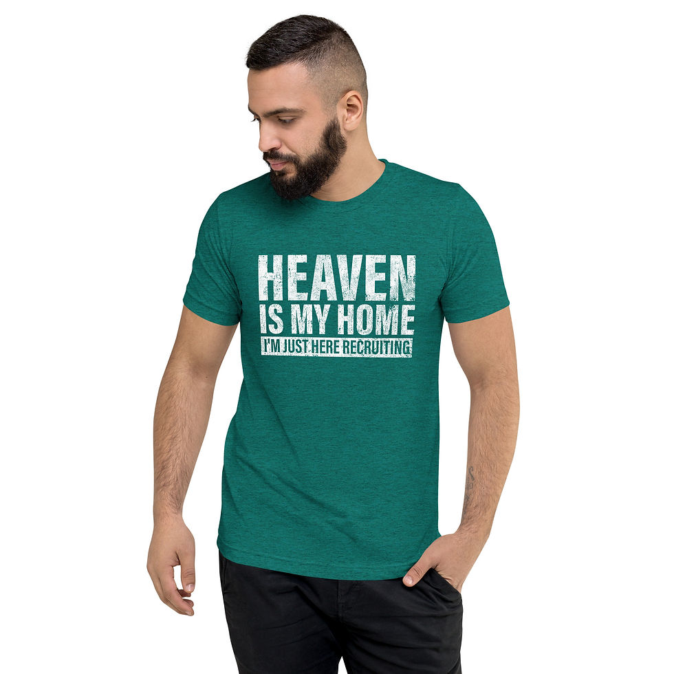 Thumbnail: Heaven is my Home Short sleeve t-shirt