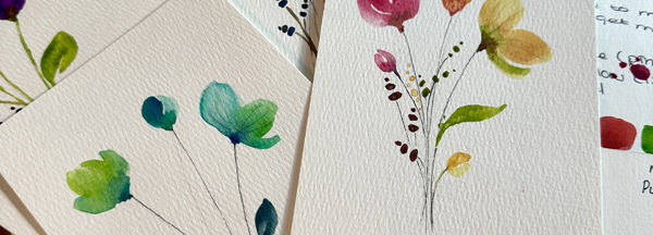 Watercolour Course with Kerry Slack at Harrow Art Centre