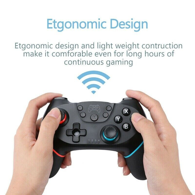 Thumbnail: Wireless Pro Controller Gamepad For Nintendo Switch Joypad Joystick Remote USA