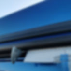 keder stopper in a multi rail with keder strip
