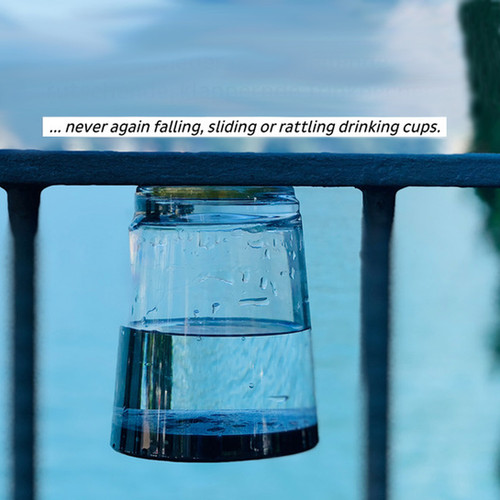 Bicchieri Magnetici Silwy - Set Di 6, Senza BPA, Con Coperchio E Base Adesiva, Multicolore - Foto 9