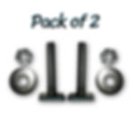 3000 Track Anchoring Bolt 2 Pack 45mm