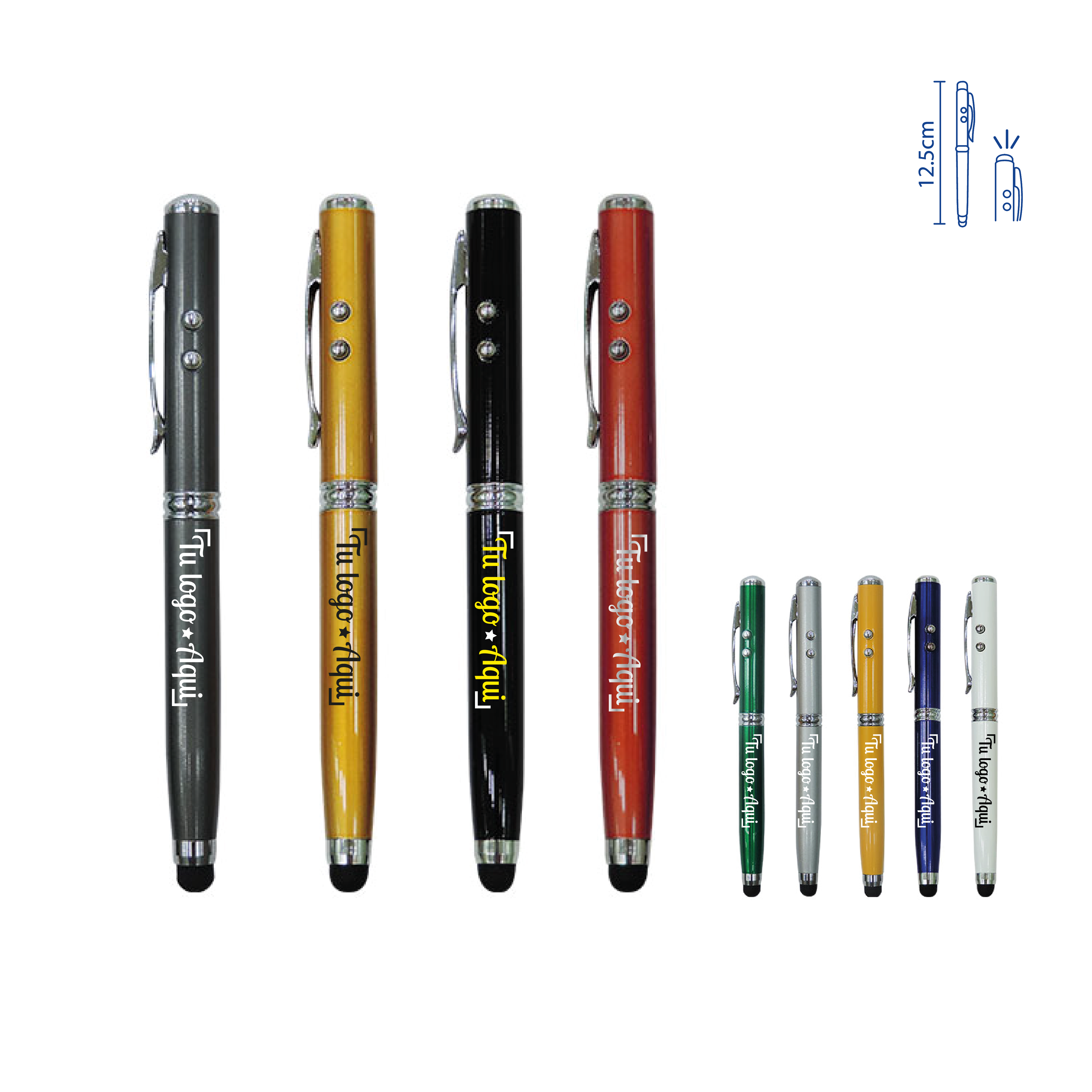 Lapiceros barril metal LP 9040