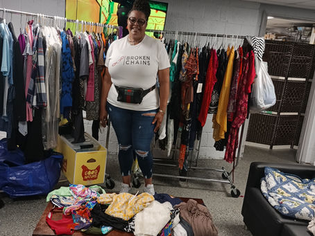 Broken Chains Clothing PopUp - Community Day at Clay Terrace Family Success & Sasha Bruce Center