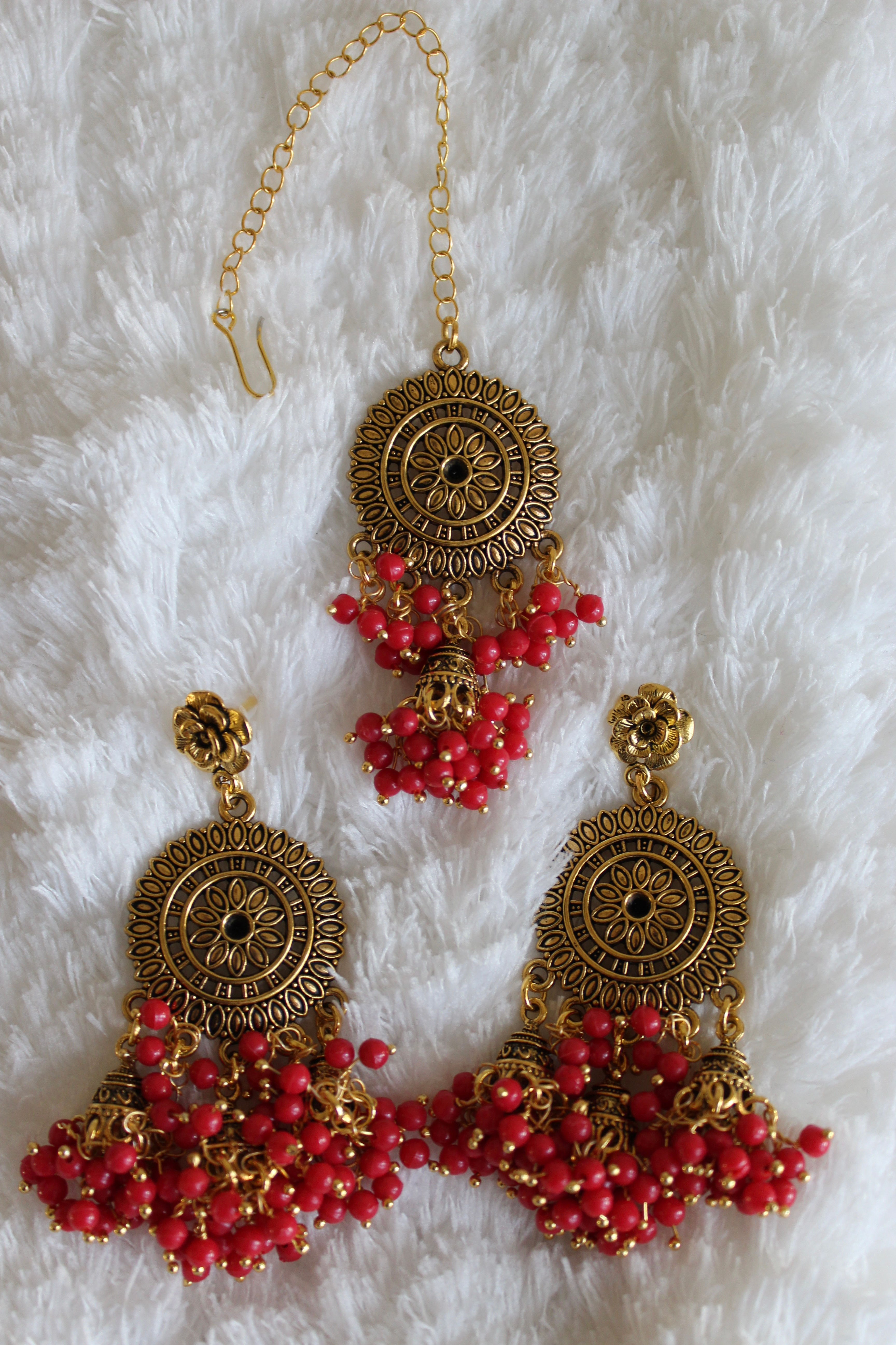 Earrings and Tikka