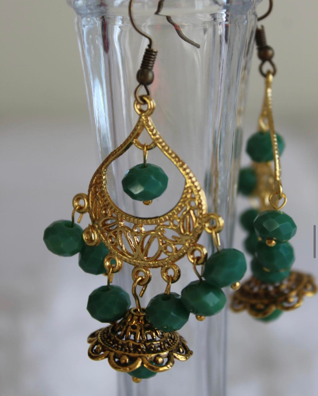 Earrings and tikka 