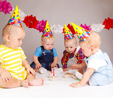 Grupo de bebés