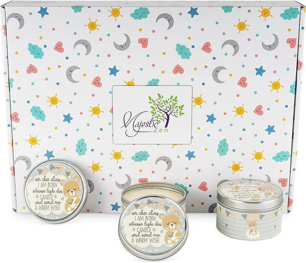 Thumbnail: Baby Shower Party Favor Candles Silver-2 (9pk)