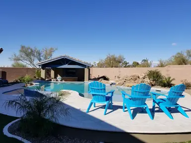 Pool house / pergola for maximum outdoor shad in the summer. Mesa, AZ.