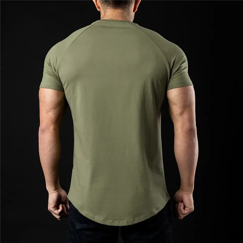 Thumbnail: Mens Plain Cotton Active/Casual T-Shirts