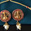 Thumbnail: South Indian Temple Jewellery ,imitation necklace and earring set.jewellery