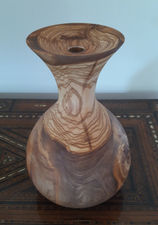 Vase made of an old olive wood Piece.
SOLD