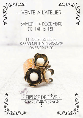 Vente à L'atelier