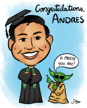 Graduation Caricature