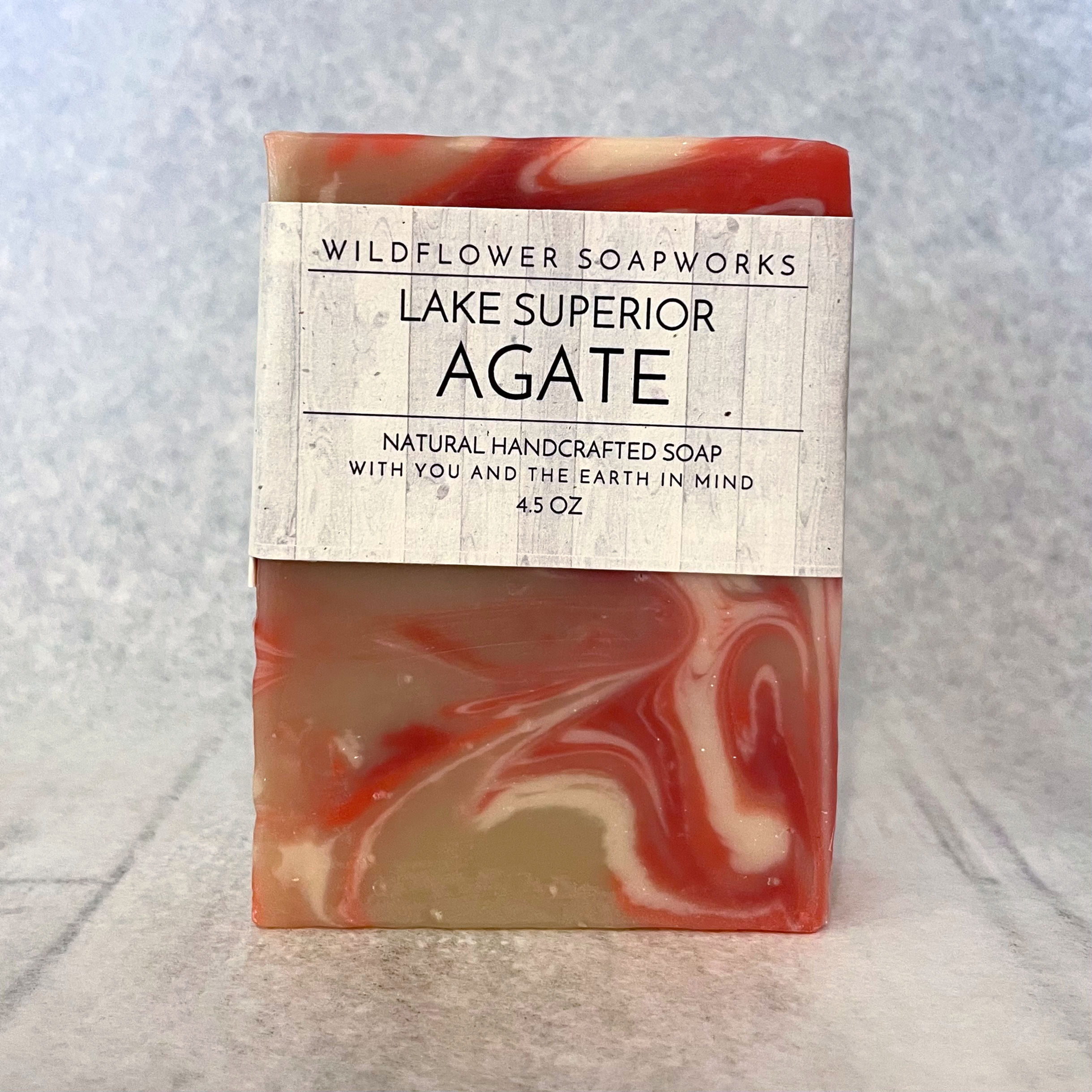Lake Superior Agate Soap Bar