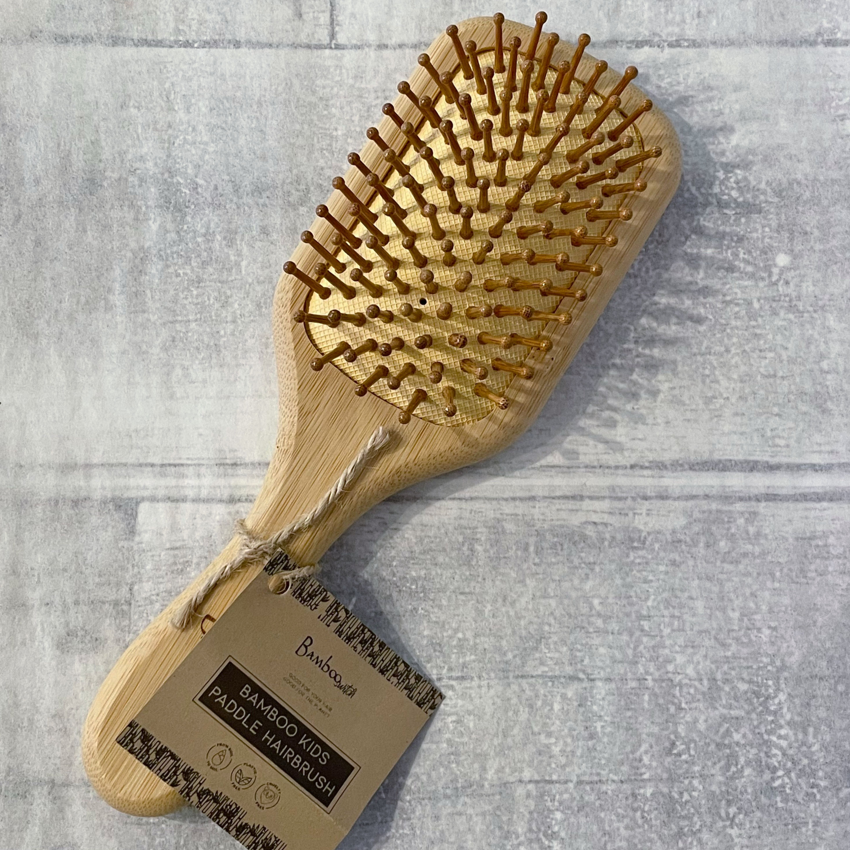 Bamboo Kids Paddle Brush