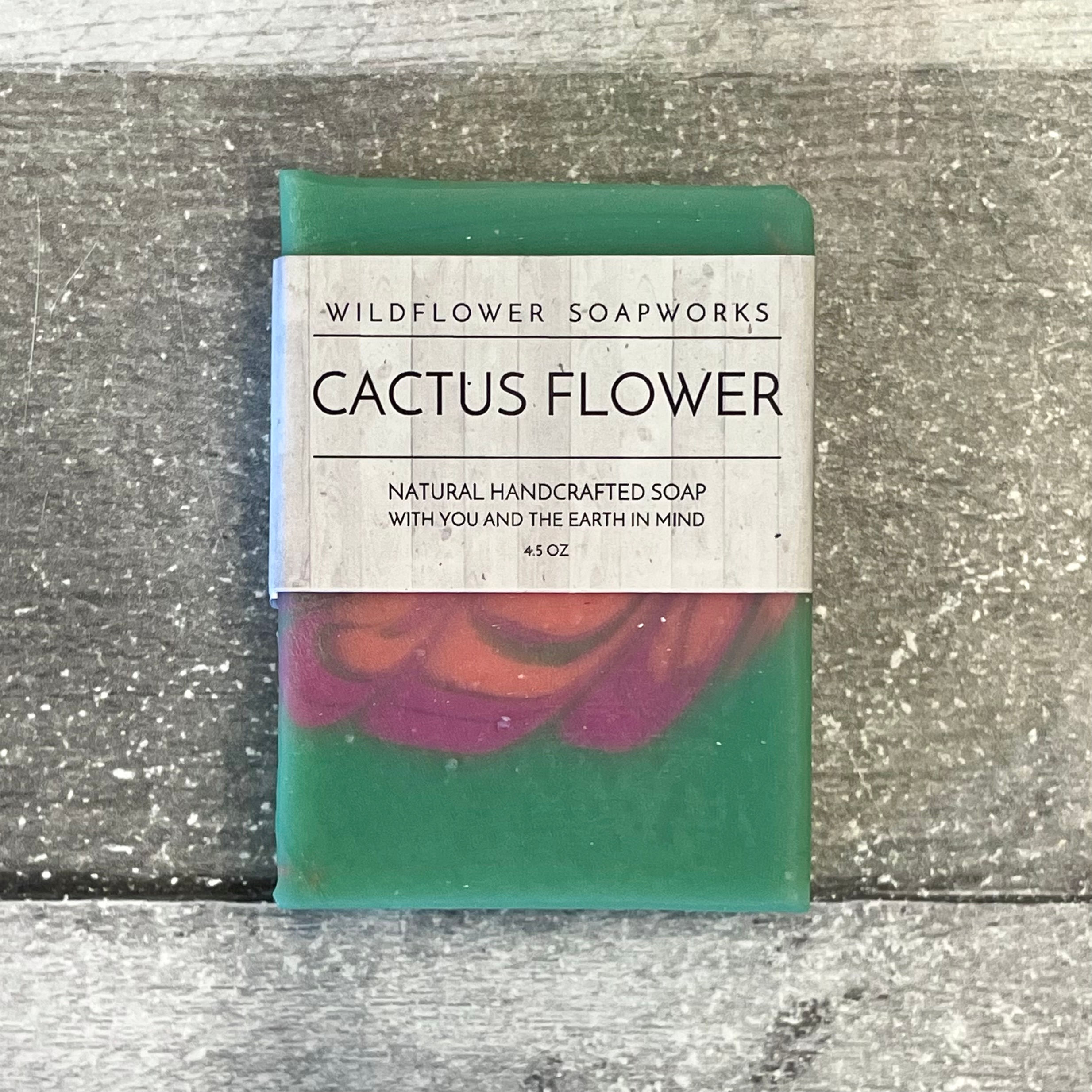 Cactus Flower Soap Bar
