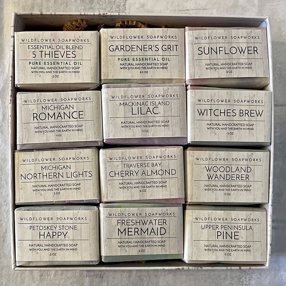 Thumbnail: 12 Months of Suds Half Bar Soap Gift Box