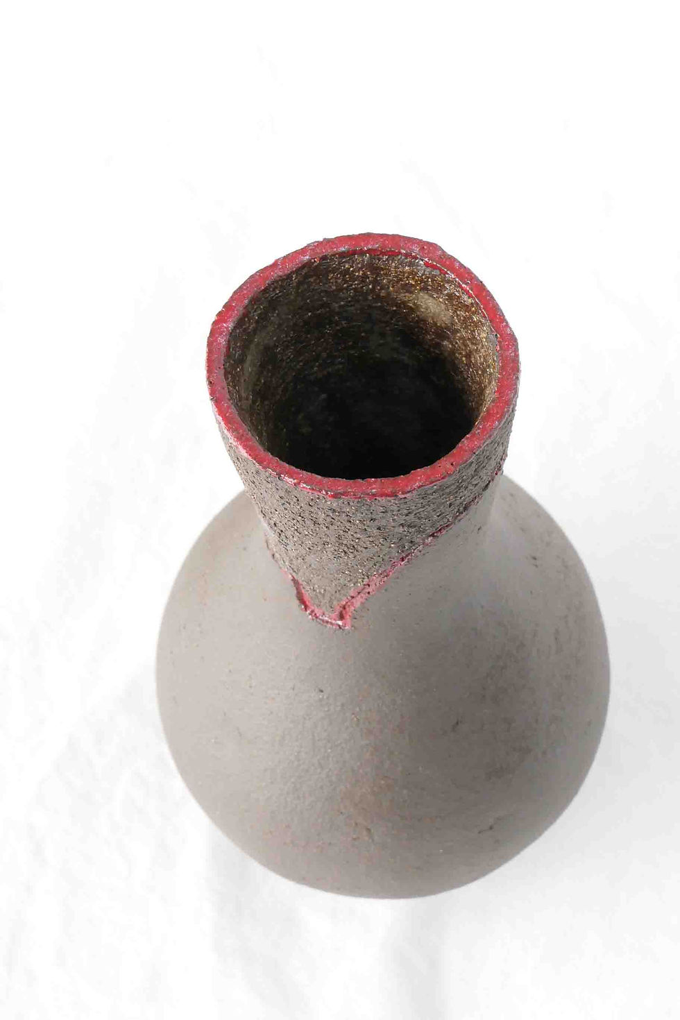 Thumbnail: Vase black/red