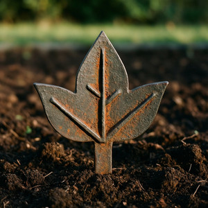 Rustikale Gartendekoration