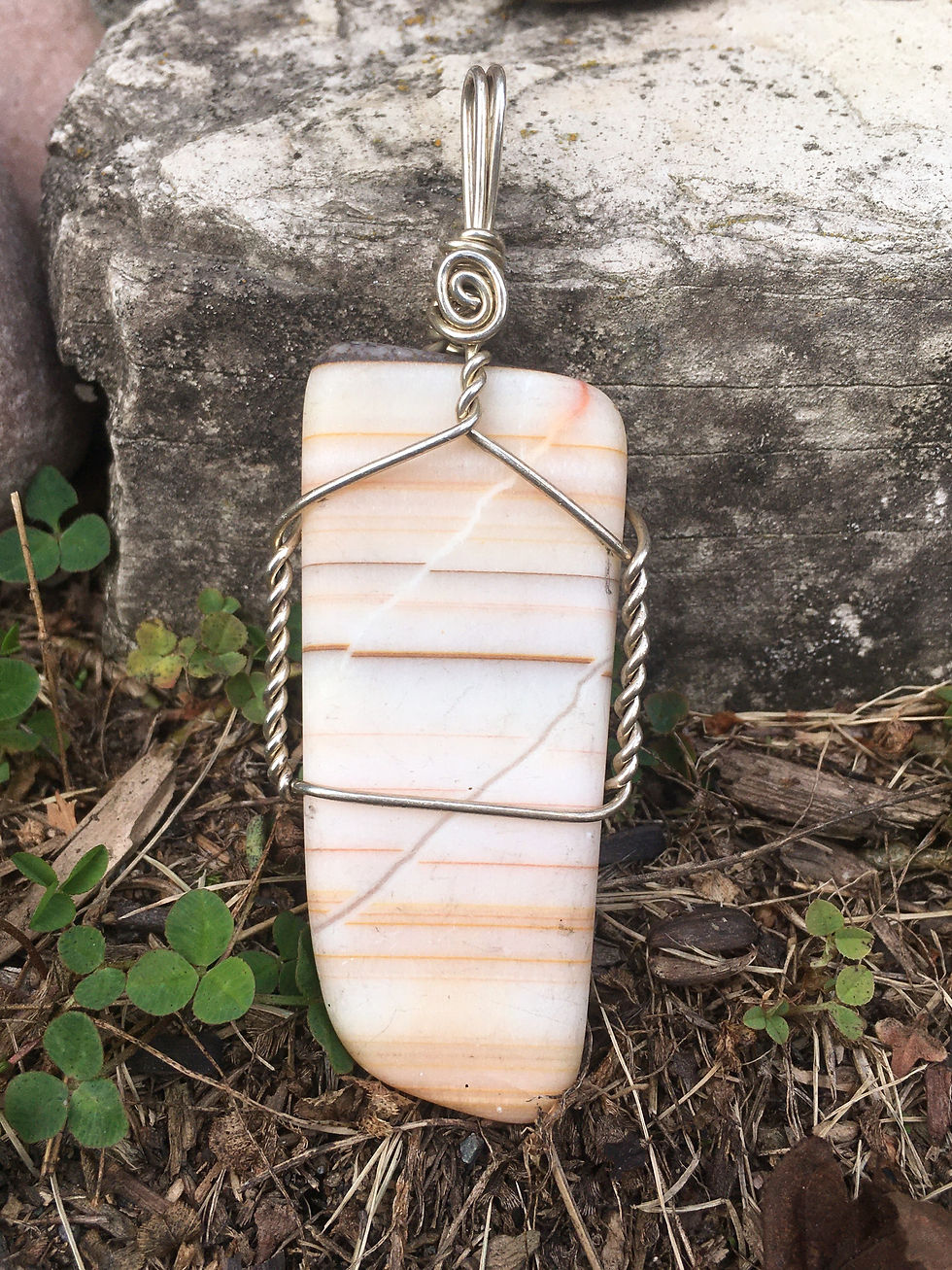 Thumbnail: Yellow Onyx healing crystal handmade in Canada for letting go of fears and standing up for yourself.