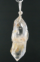 Double terminated healing crystals for radiating and absorbing energy. Crystals and jewelry.