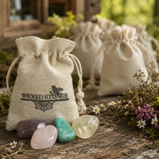 Intentional by need healing crystal sets by Wicked Stones in Canada