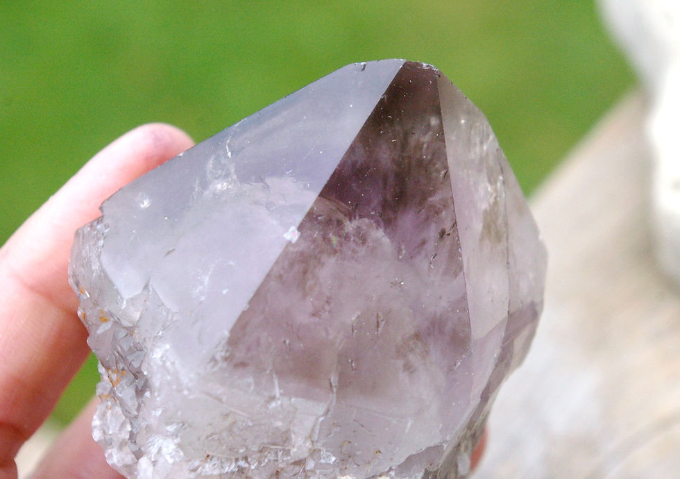 Thumbnail: Amethyst Crystal Point in Canada for healing and meditation