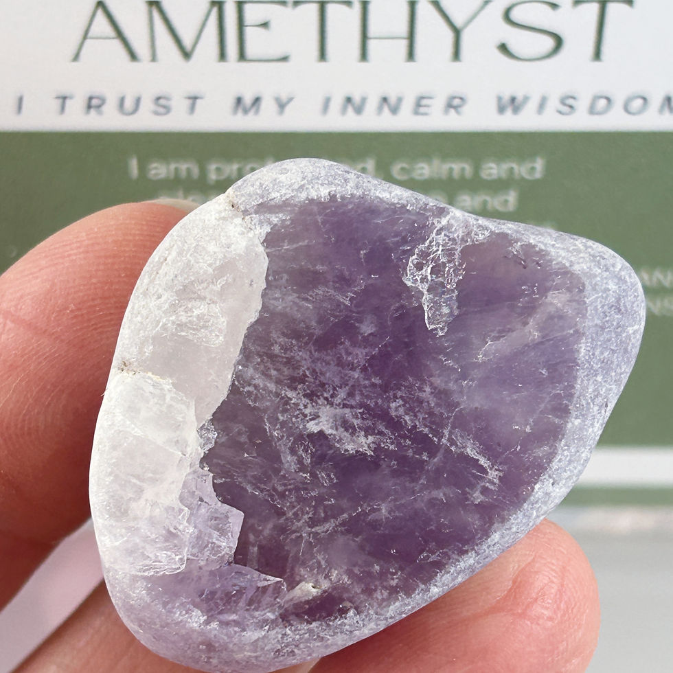 Seer Amethyst Crystals tools for divination and working with psychic energies. One of a kind crystals by Wicked Stones
