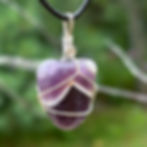 Unique amethyst healing crystal jewelry made for meditation and manifesting energy. Made in Canada