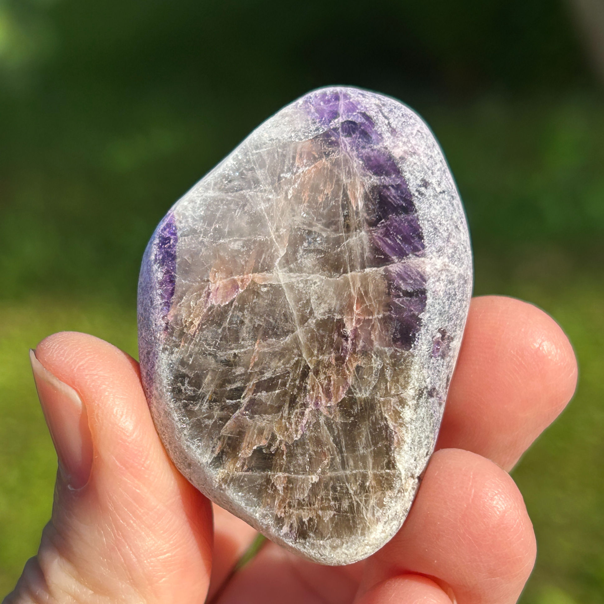 Seer Amethyst Crystals tools for divination and working with psychic energies.  One of a kind crystals by Wicked Stones