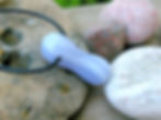 Blue Lace Agate healing crystal for calm during times of stress