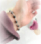 Wire wrap magnetic hematine hemalyke therapy bracelet made in Canada by Wicked Stones