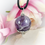 Thumbnail: Amethyst Pendulum necklace handmade in Canada by Wicked Stones