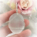 Canadian made Selenite healing crystal jewelry by Wicked Stones. New beginnings healing crystal