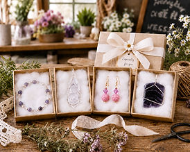 Beautiful handcrafted healing crystal jewelry from Wicked Stones direct to you in Canada