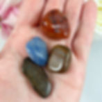 4 polished healing crystals for increasing your confidence and inner power