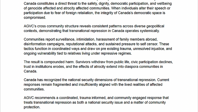 Alliance of Genocide Victim Communities